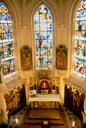 Chapel inside the Chateaux du Chaumont.